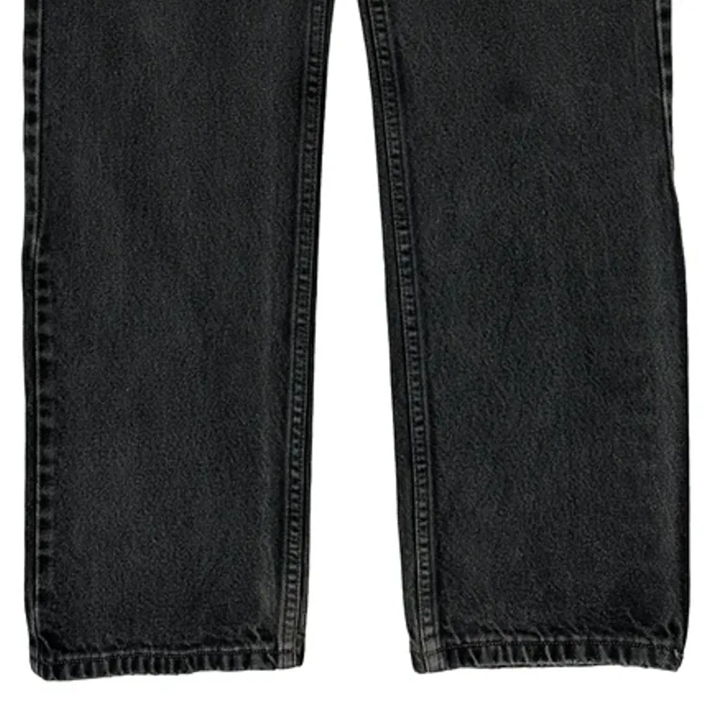 505 Levis Jeans - 28W 33L Black Cotton - Image 9