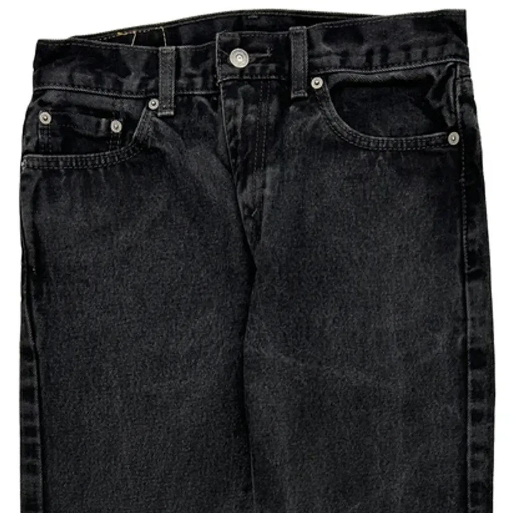 505 Levis Jeans - 30W 30L Black Denim - Image 8