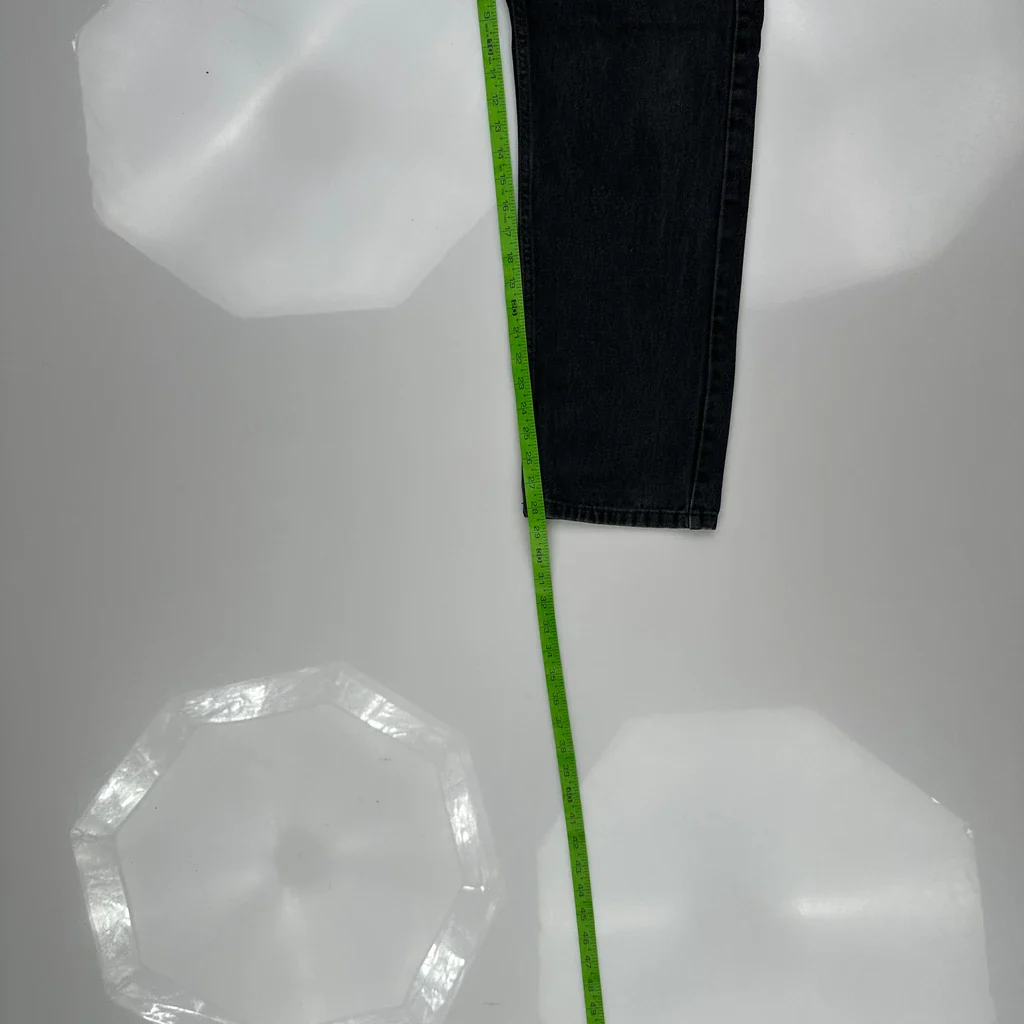 505 Levis Jeans - 33W 29L Black Cotton - Image 5