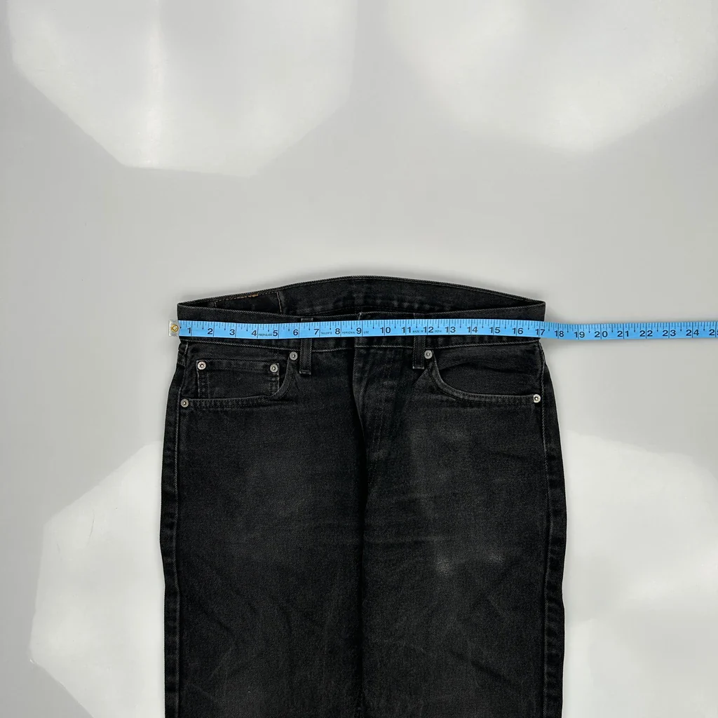 505 Levis Jeans - 34W 30L Black Cotton - Image 3