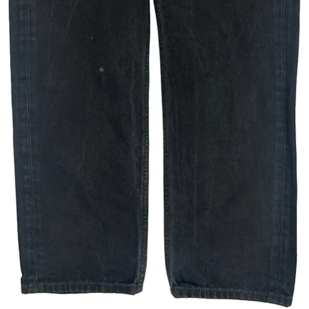 505 Levis Jeans - 35W 31L Black Denim - Image 9