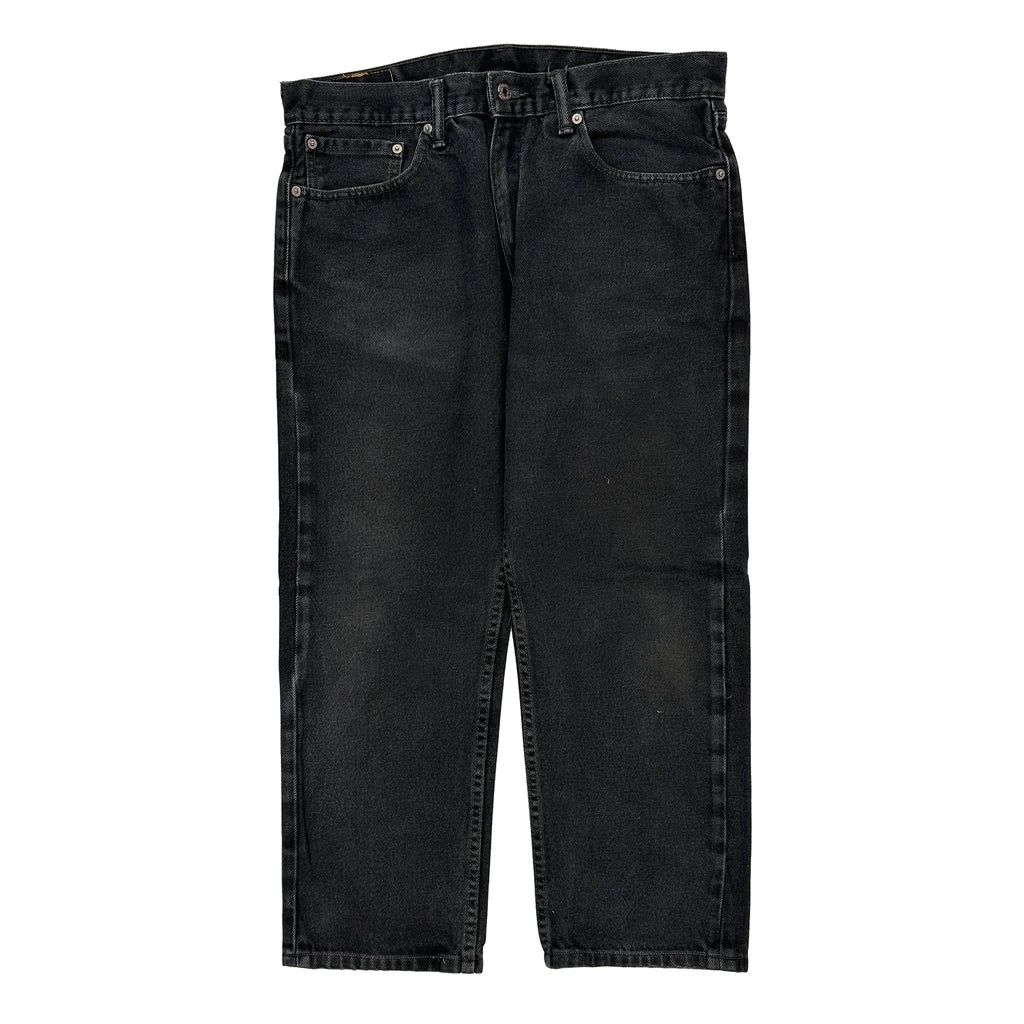 505 Levis Jeans - 36W 27L Black Denim - Image 2