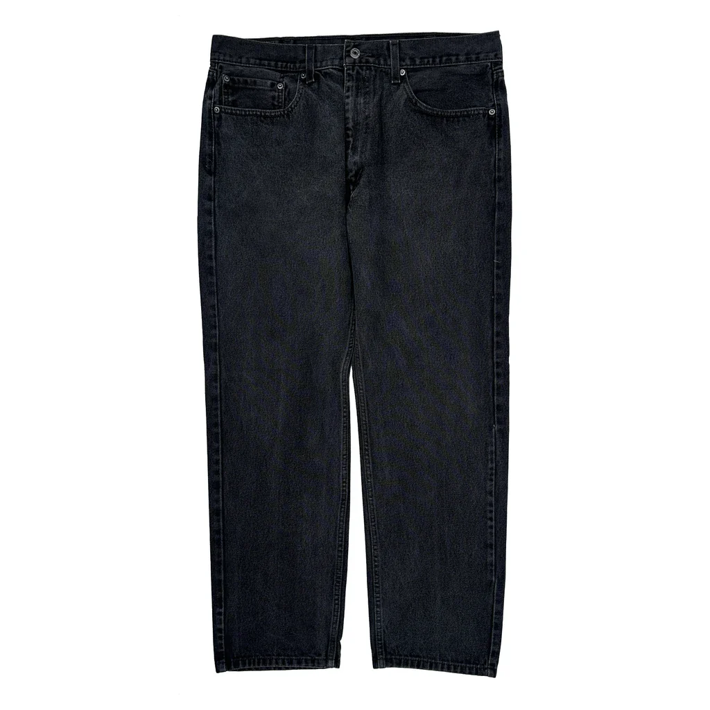 505 Levis Jeans - 36W 30L Black Cotton - Image 2