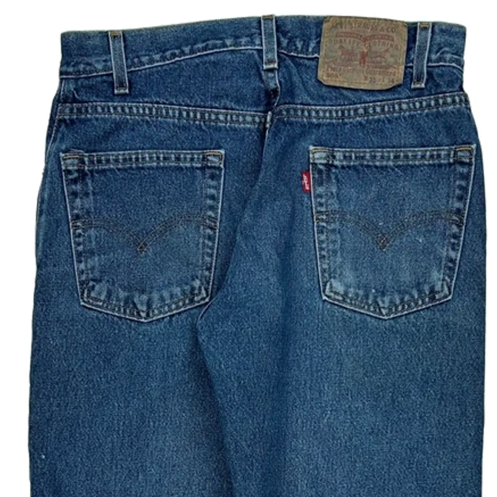 505 Levis Jeans - 29W 29L Blue Denim - Image 8