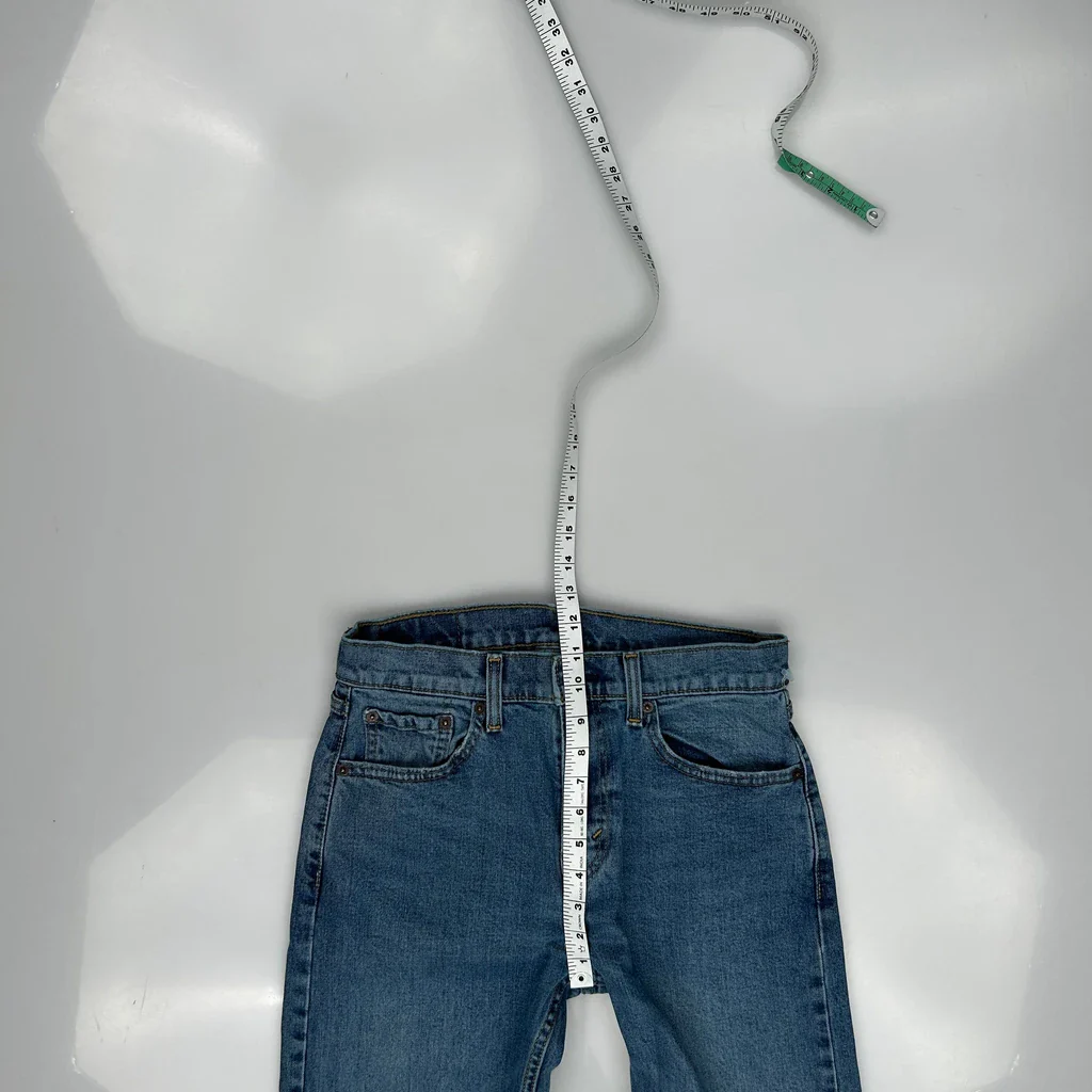 505 Levis Jeans - 30W 30L Blue Cotton - Image 4