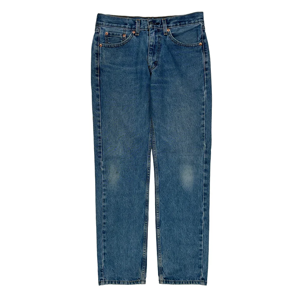 505 Levis Jeans - 30W 30L Blue Cotton - Image 2