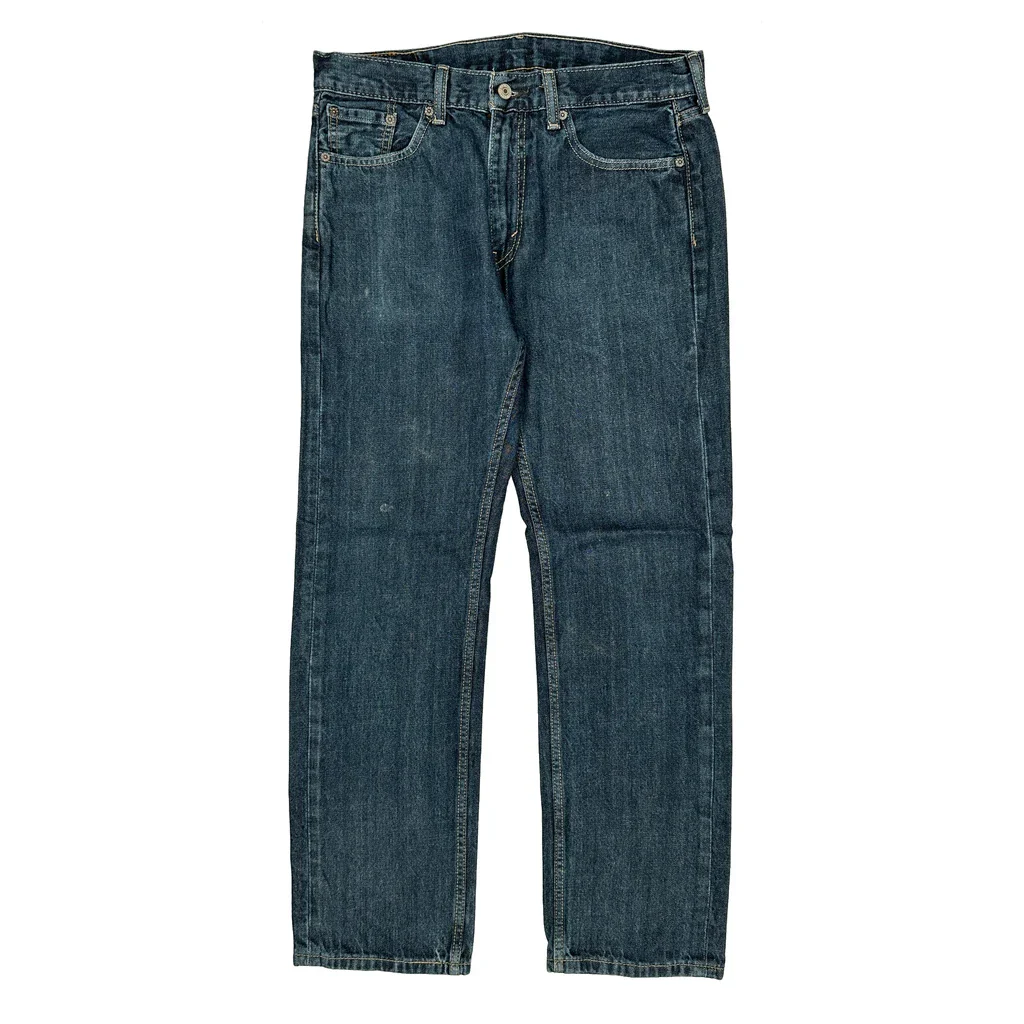505 Levis Jeans - 30W 30L Blue Cotton - Image 2