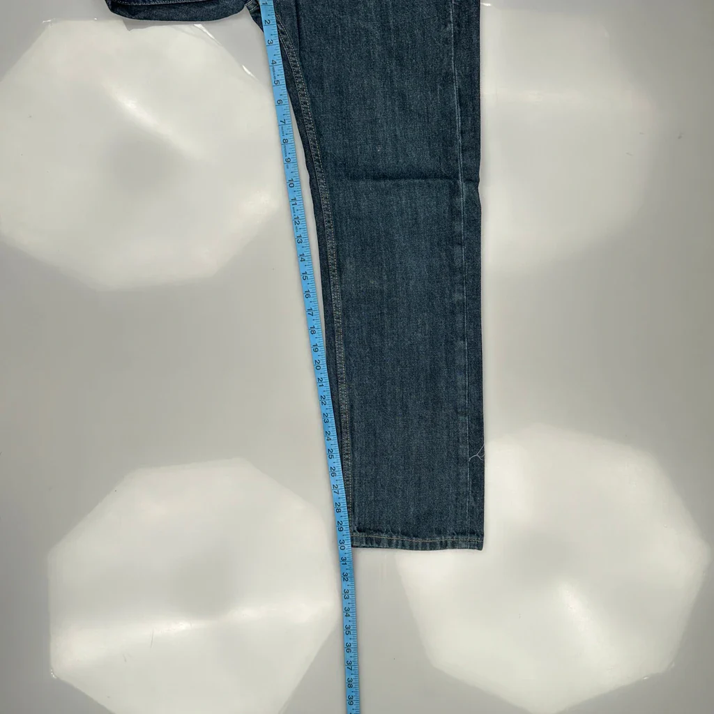 505 Levis Jeans - 30W 30L Blue Cotton - Image 5