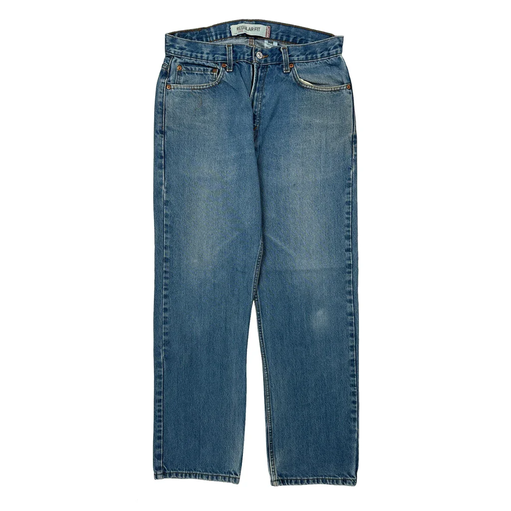 505 Levis Jeans - 31W 31L Blue Cotton - Image 2