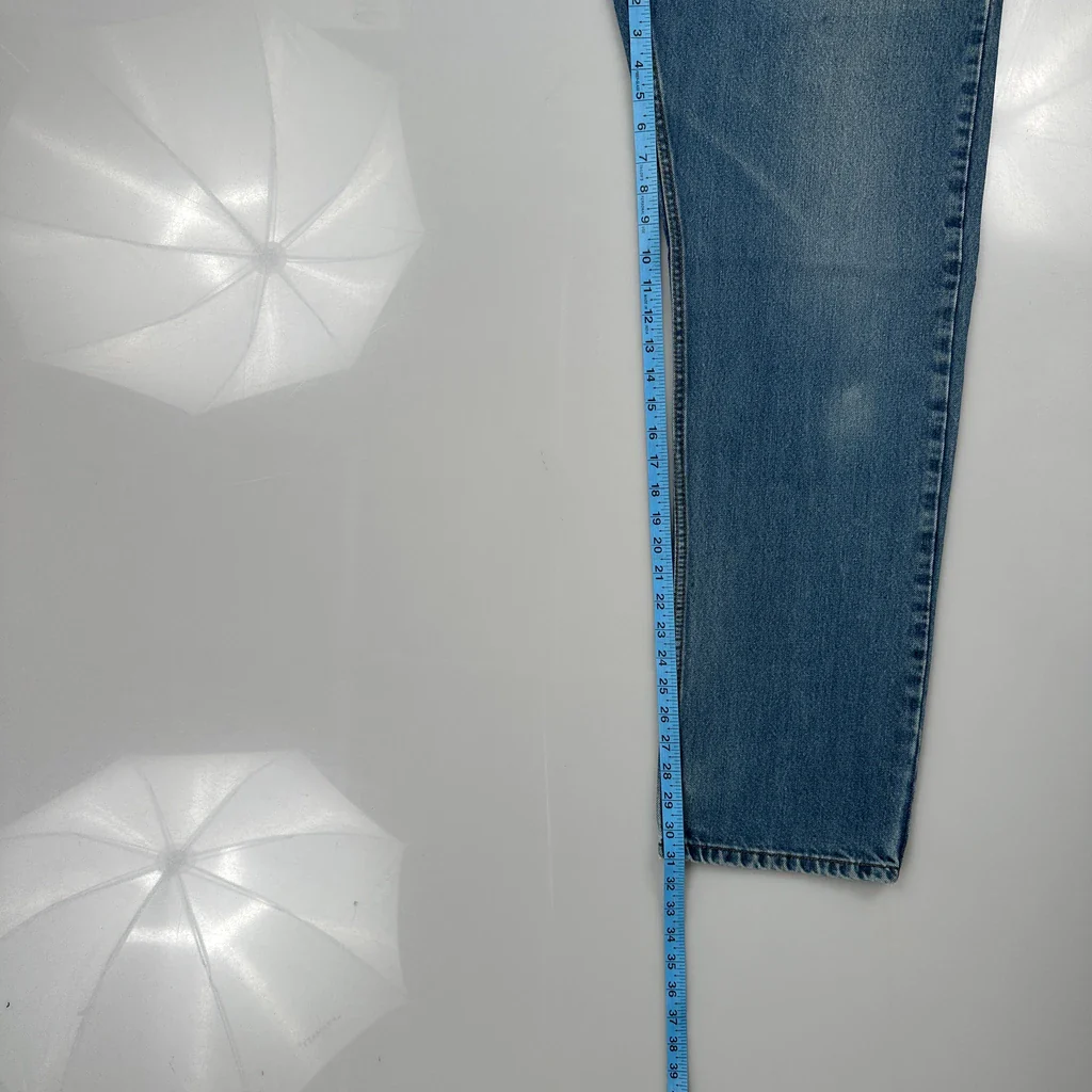 505 Levis Jeans - 31W 31L Blue Cotton - Image 5