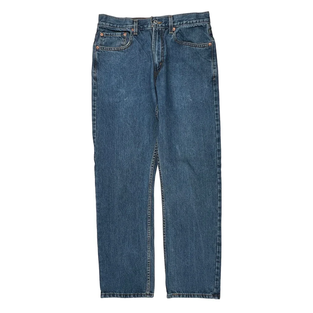 505 Levis Jeans - 31W 32L Blue Cotton - Image 2