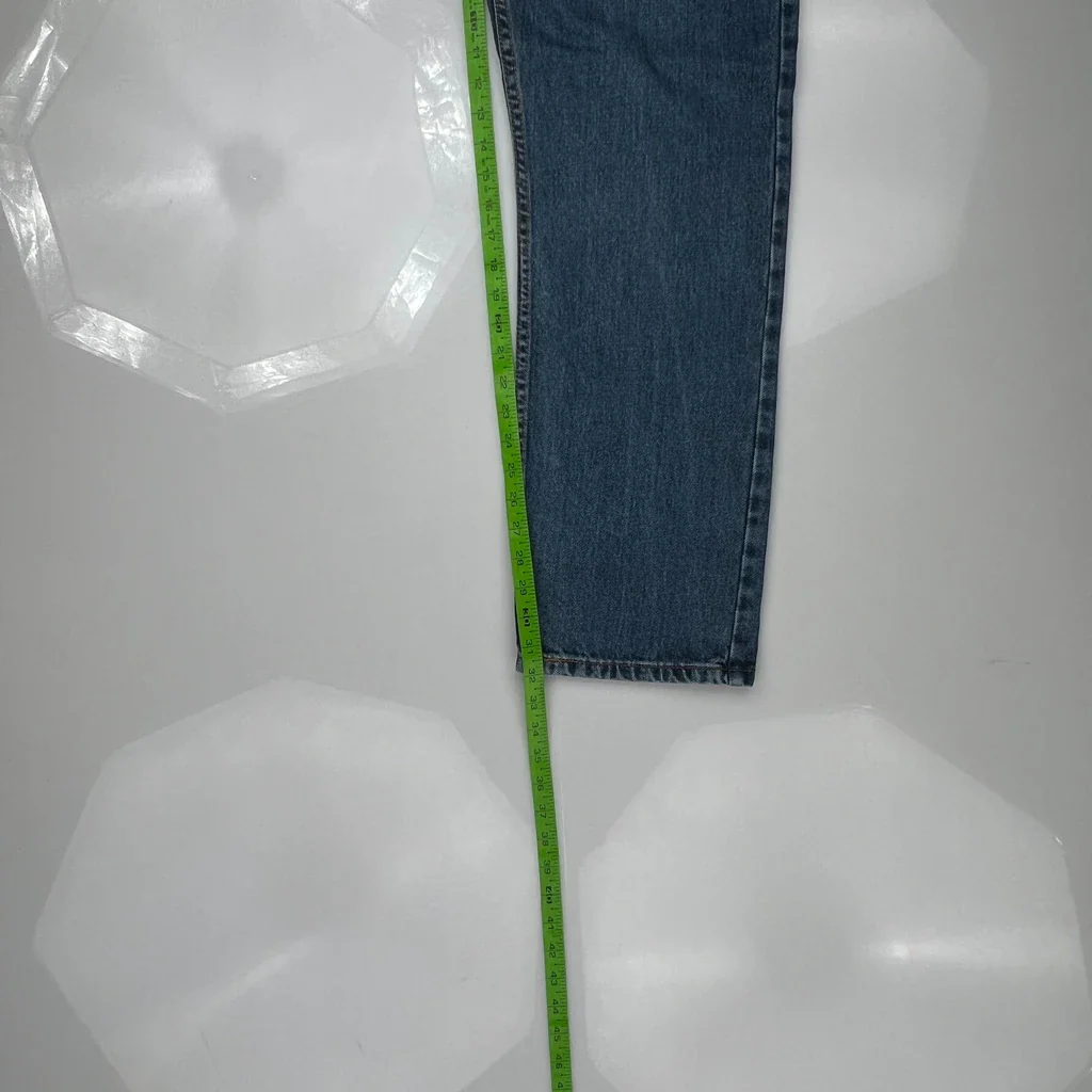 505 Levis Jeans - 31W 32L Blue Cotton - Image 5