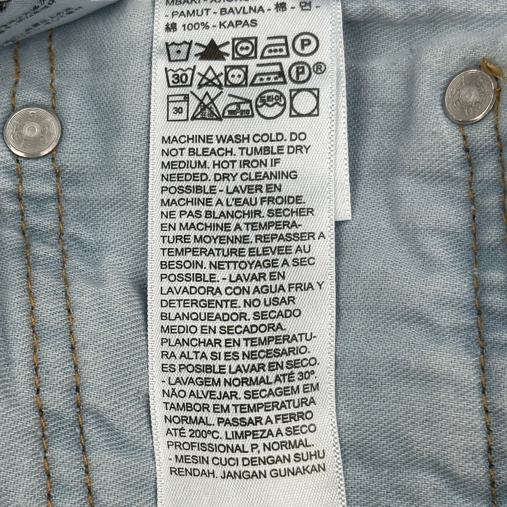 505 Levis Jeans - 31W 29L Blue Cotton - Image 6