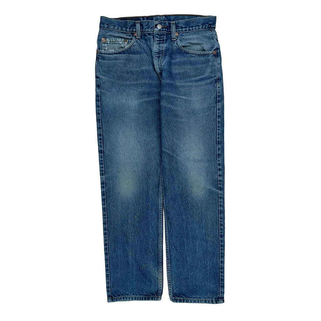 505 Levis Jeans - 31W 30L Blue Denim - Image 2