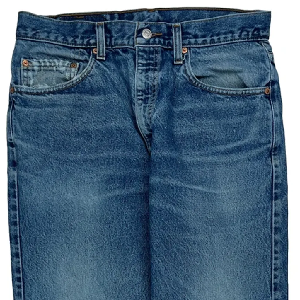 505 Levis Jeans - 31W 30L Blue Denim - Image 9