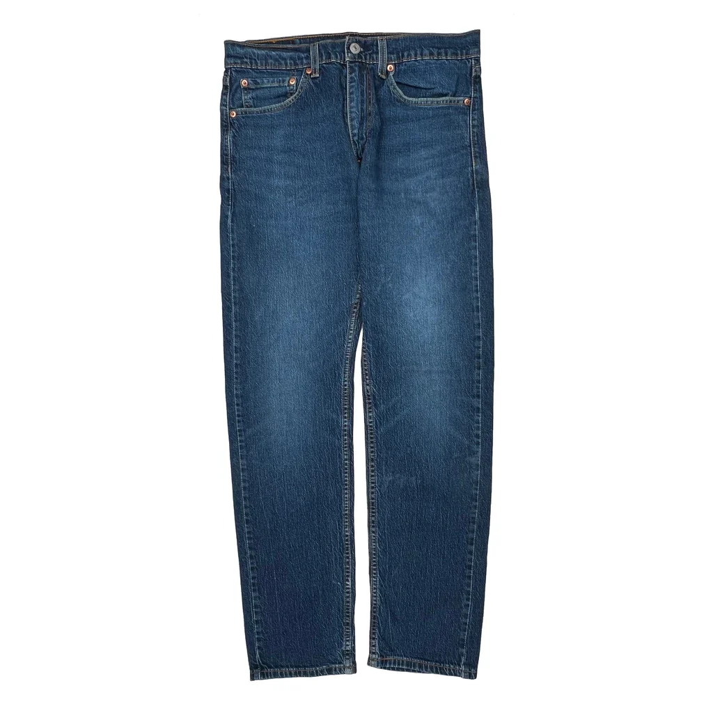 505 Levis Jeans - 32W 31L Blue Denim - Image 2
