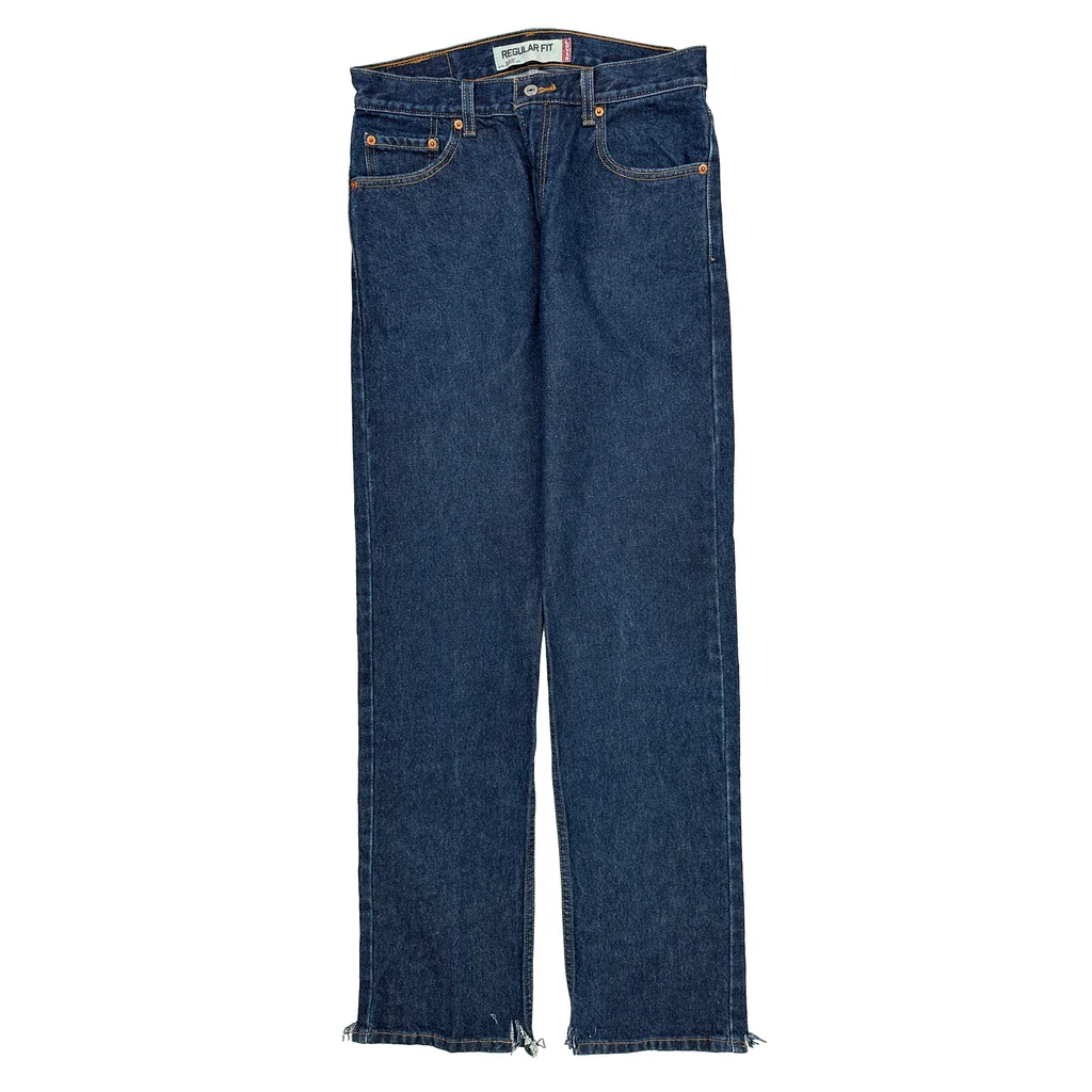 505 Levis Jeans - 32W 34L Blue Denim - Image 2