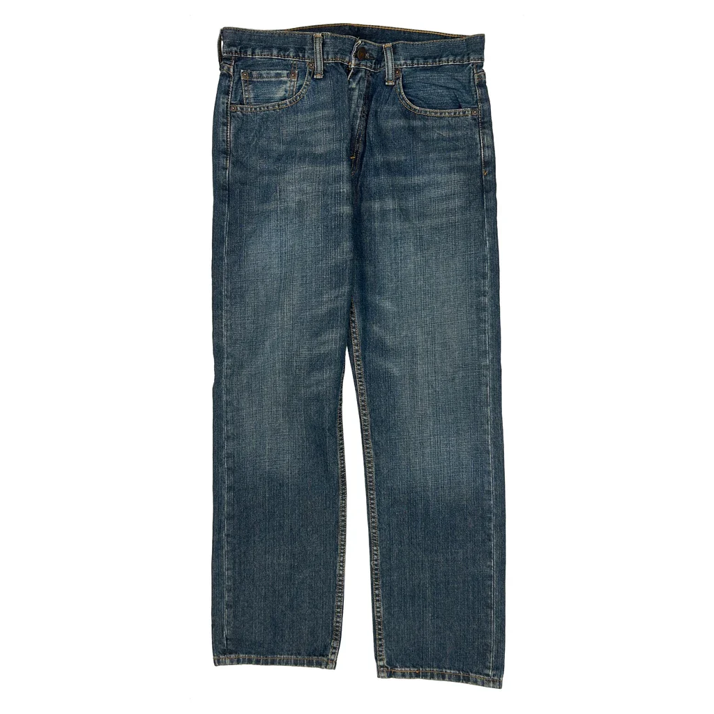 505 Levis Jeans - 32W 29L Blue Cotton - Image 2