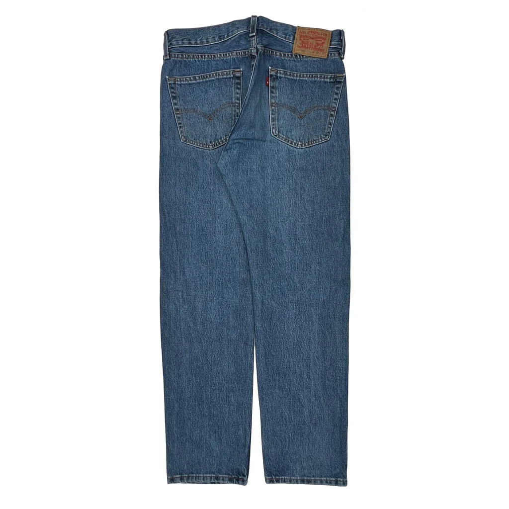 505 Levis Jeans - 33W 32L Blue Cotton - Image 2