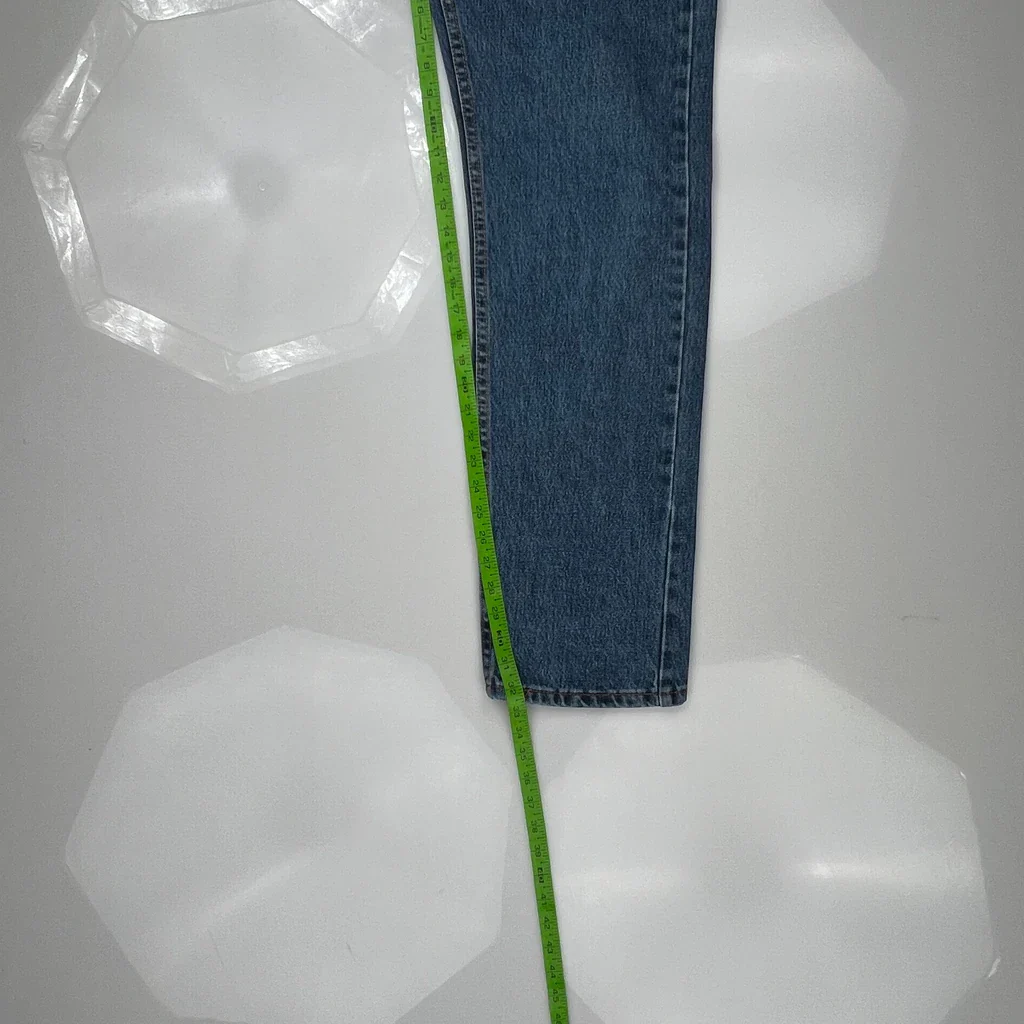 505 Levis Jeans - 33W 32L Blue Cotton - Image 5