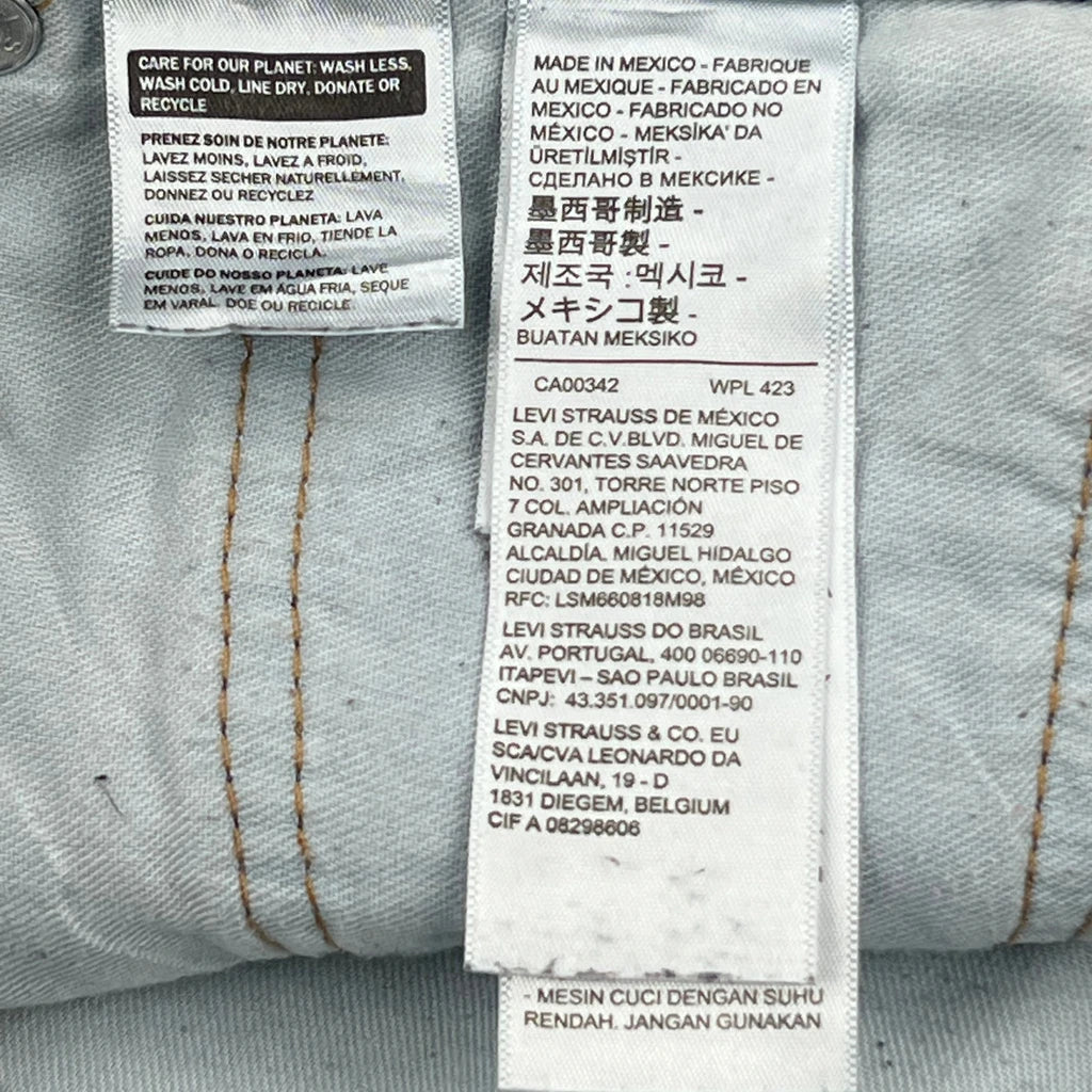 505 Levis Jeans - 33W 32L Blue Cotton - Image 6