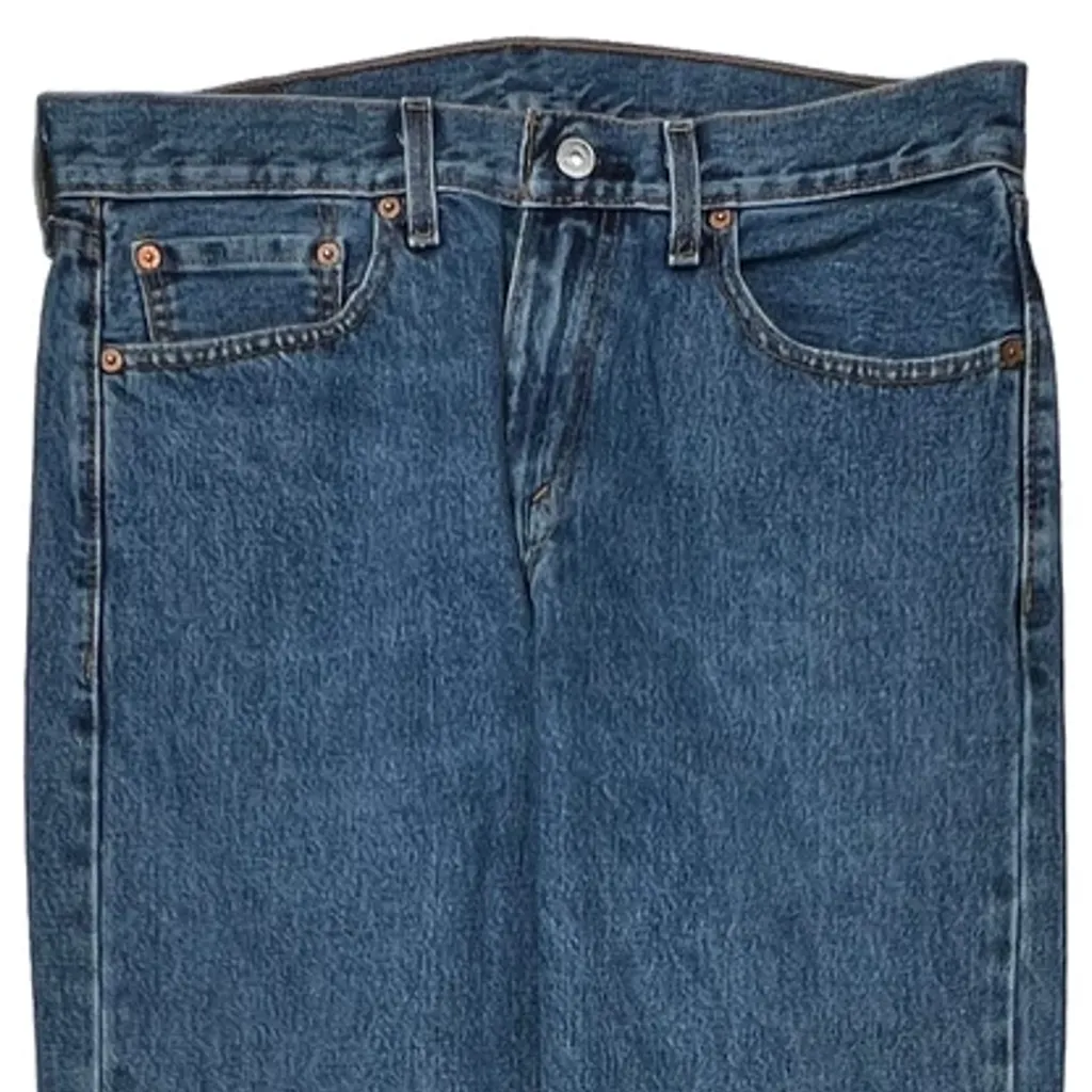 505 Levis Jeans - 33W 32L Blue Cotton - Image 8