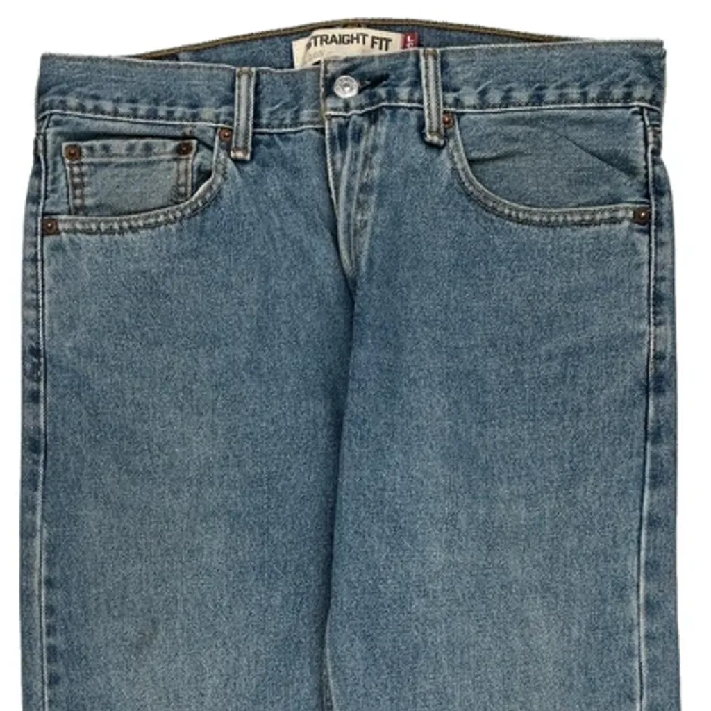505 Levis Jeans - 33W 33L Blue Denim - Image 10