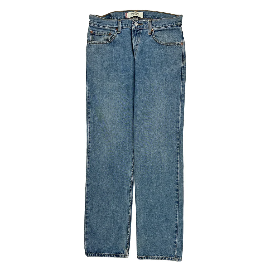 505 Levis Jeans - 33W 33L Blue Cotton - Image 2
