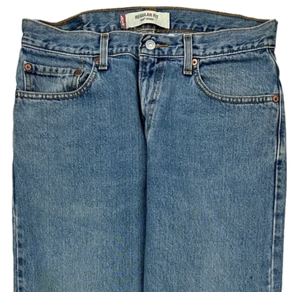 505 Levis Jeans - 33W 33L Blue Cotton - Image 9
