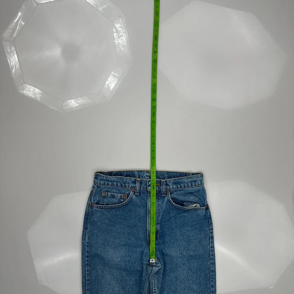 505 Levis Jeans - 33W 30L Blue Denim - Image 4