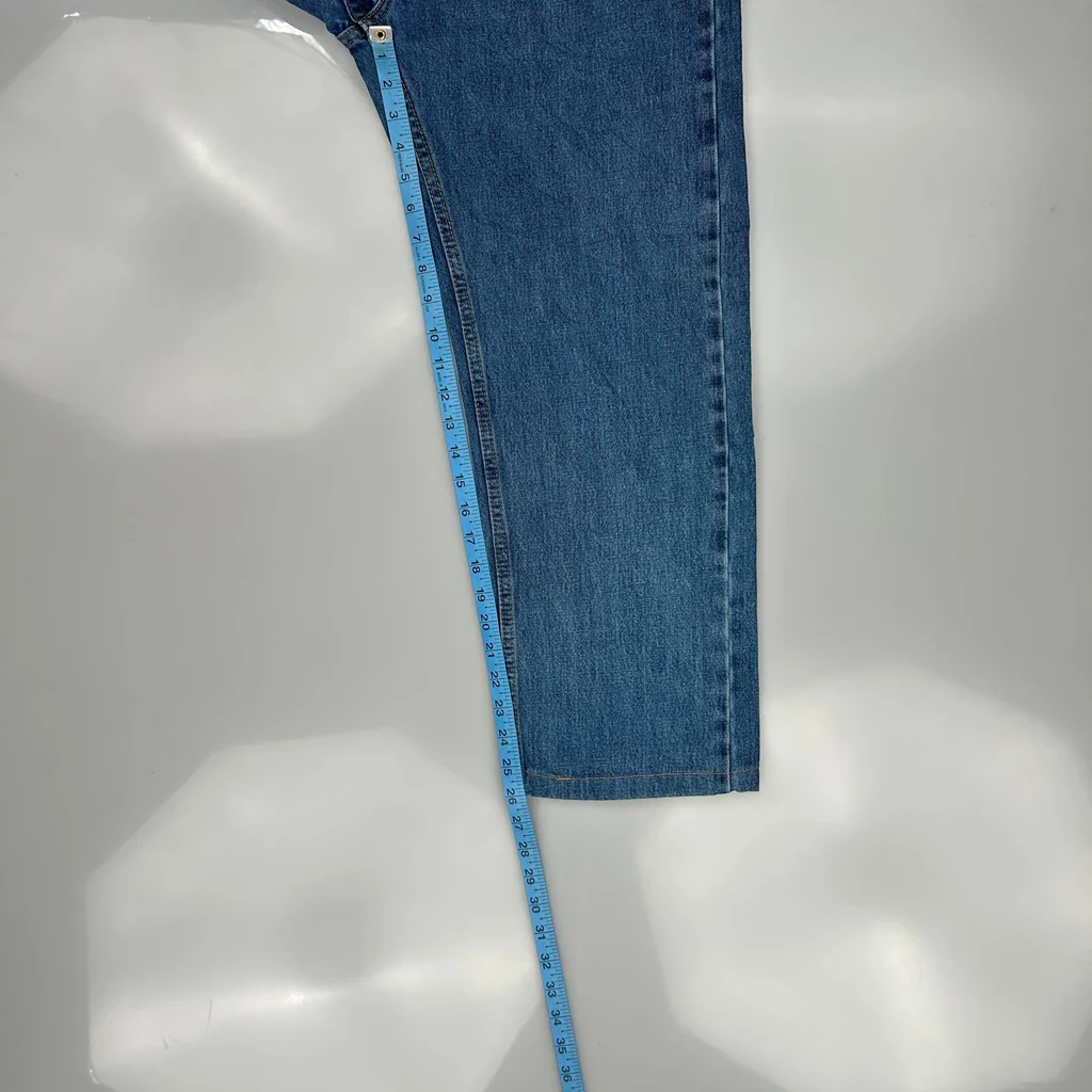 505 Levis Jeans - 33W 26L Blue Cotton - Image 5
