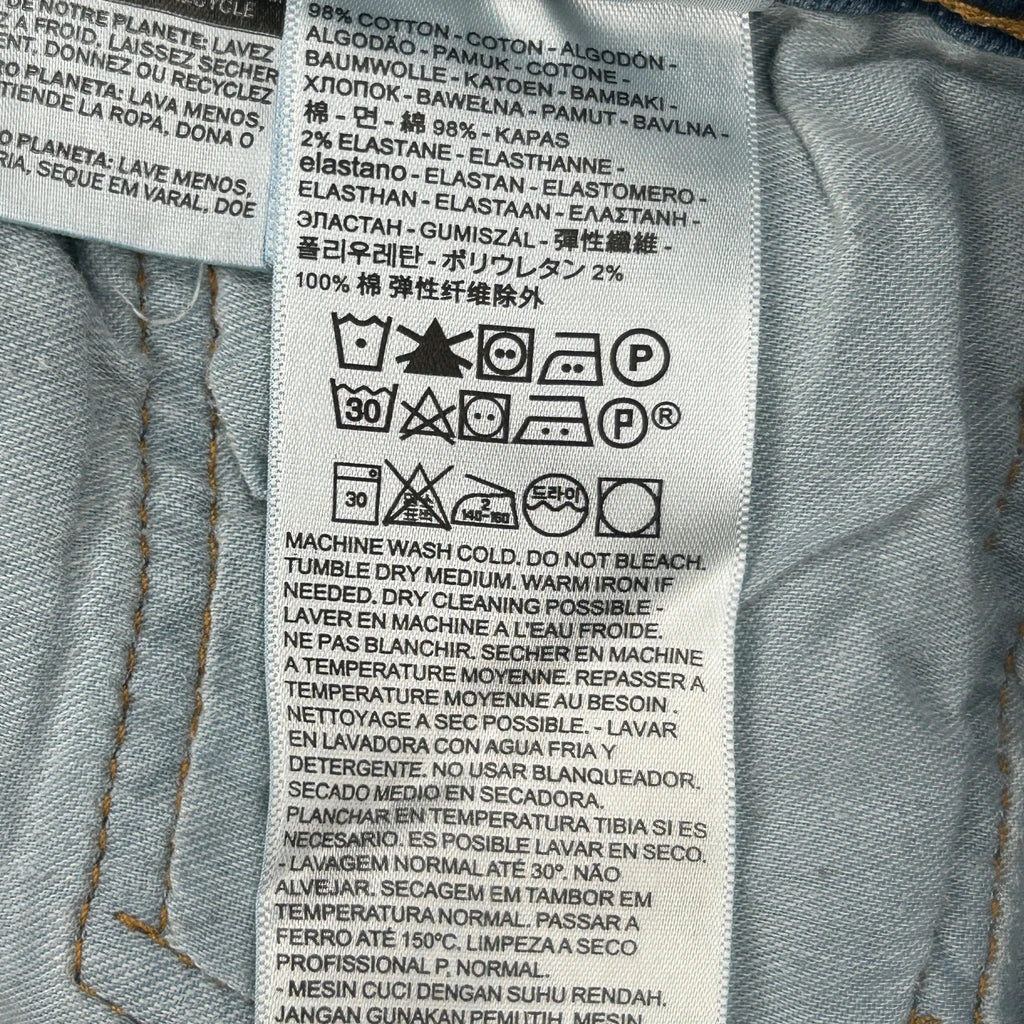 505 Levis Jeans - 33W 32L Blue Cotton - Image 6