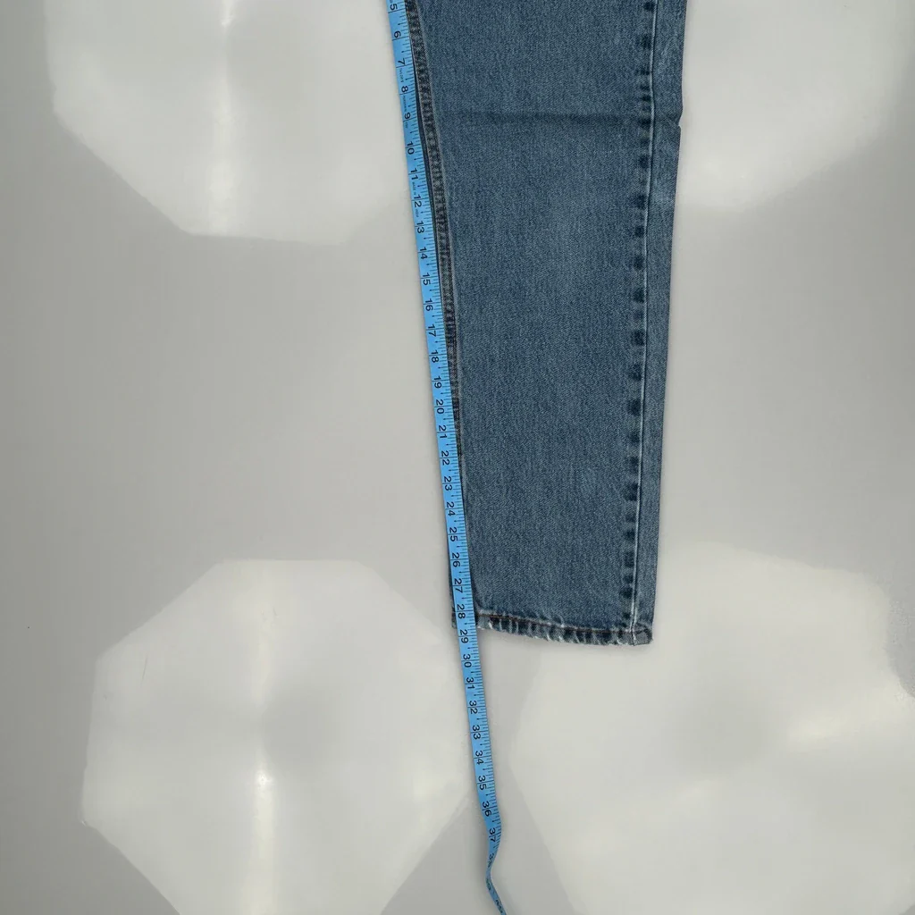 505 Levis Jeans - 34W 29L Blue Cotton - Image 5