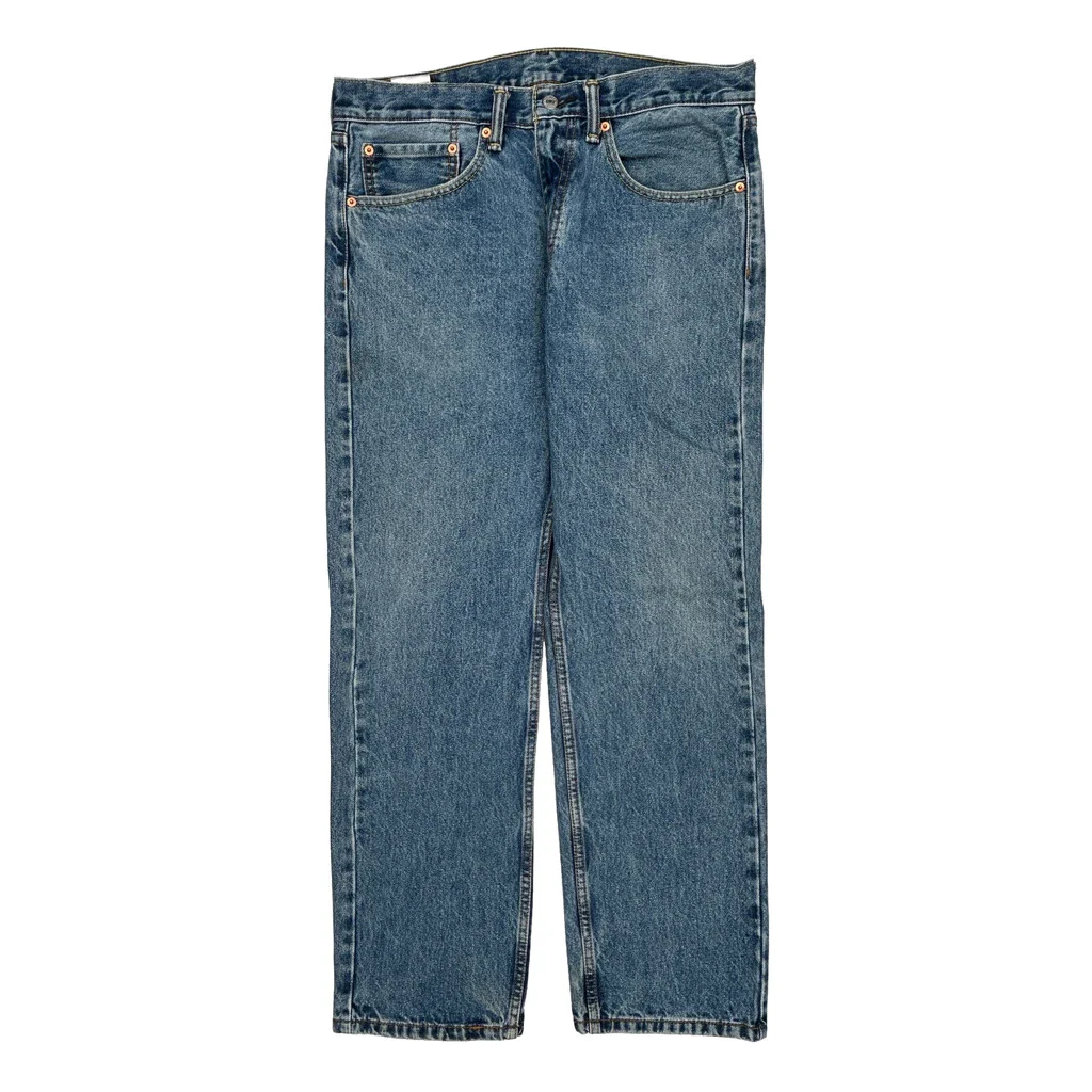 505 Levis Jeans - 34W 30L Blue Cotton - Image 2