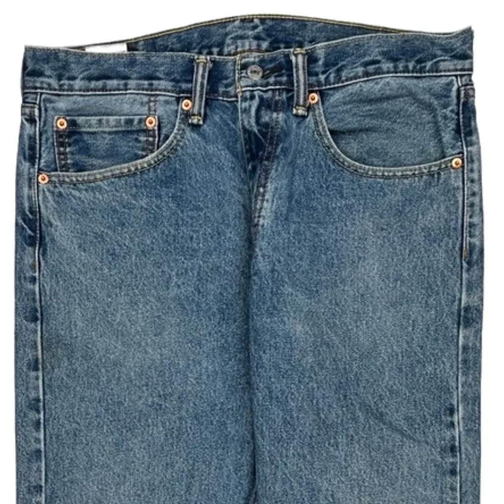 505 Levis Jeans - 34W 30L Blue Cotton - Image 9
