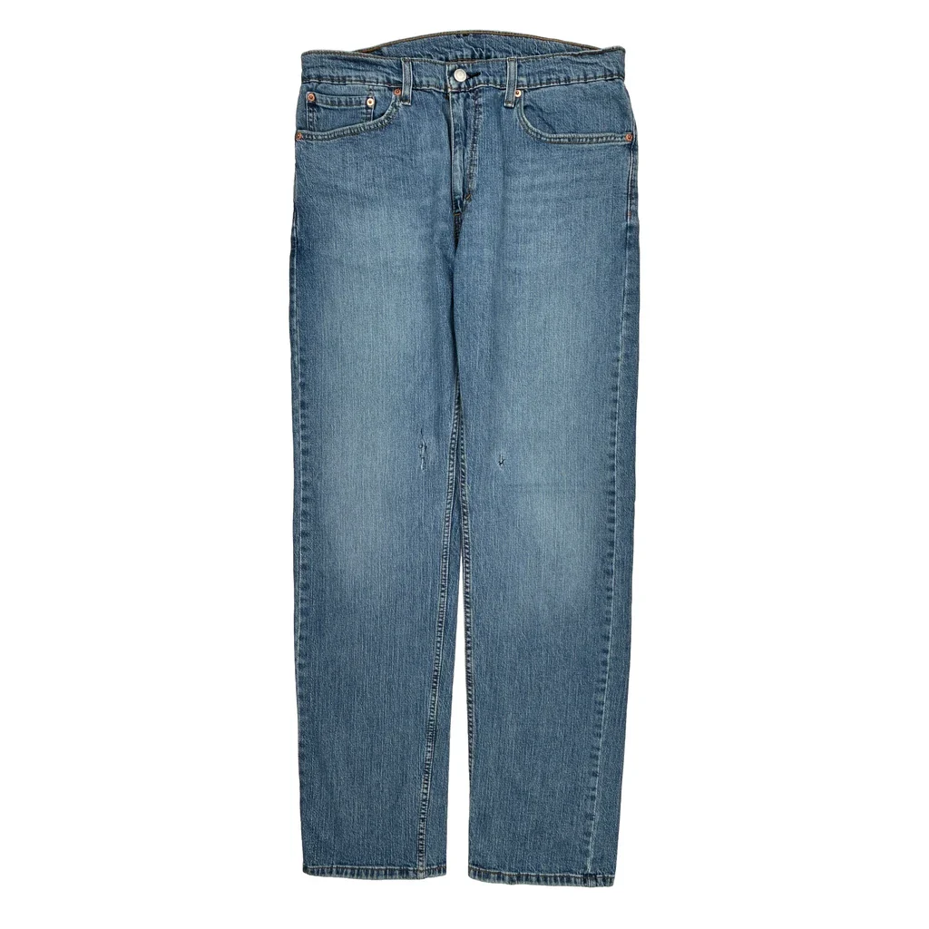 505 Levis Jeans - 34W 33L Blue Cotton - Image 2