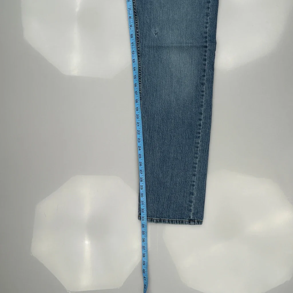 505 Levis Jeans - 34W 33L Blue Cotton - Image 5