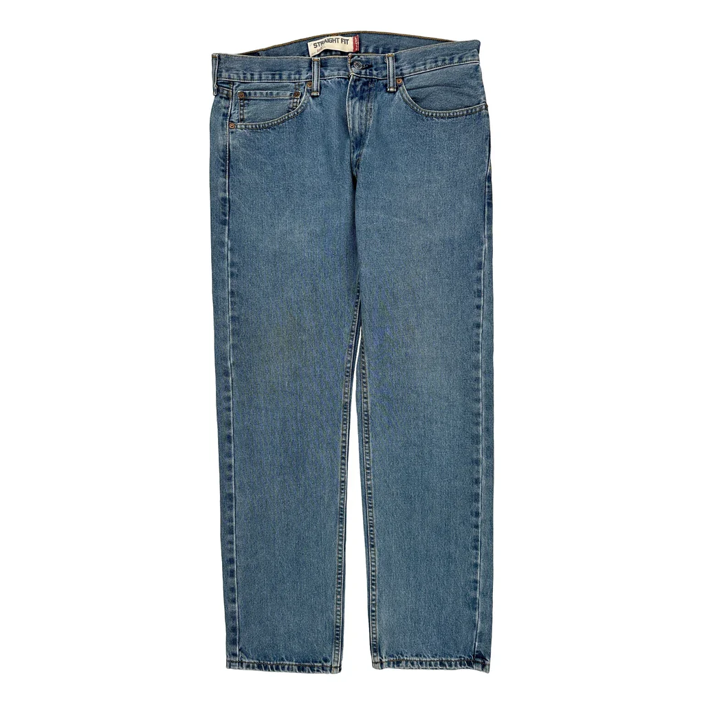 505 Levis Jeans - 34W 31L Blue Denim - Image 2