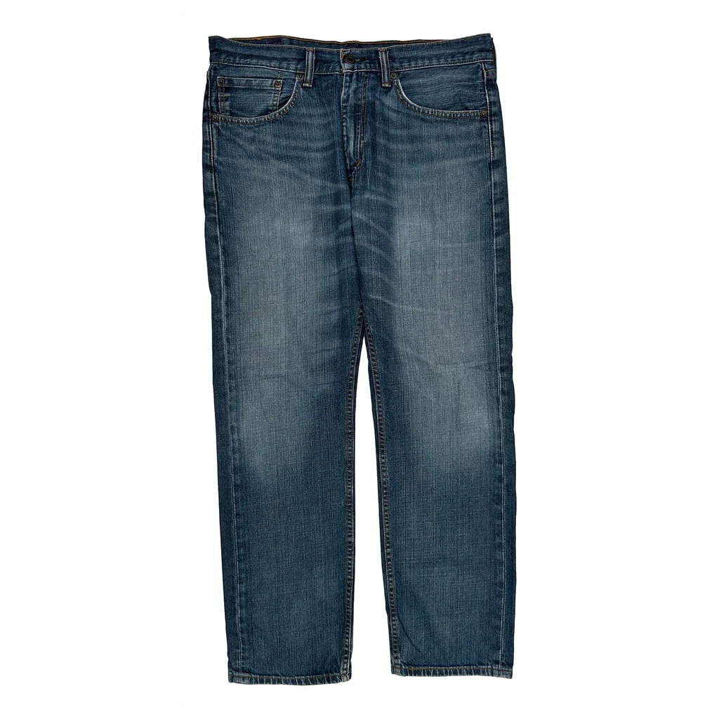 505 Levis Jeans - 34W 30L Blue Cotton - Image 2