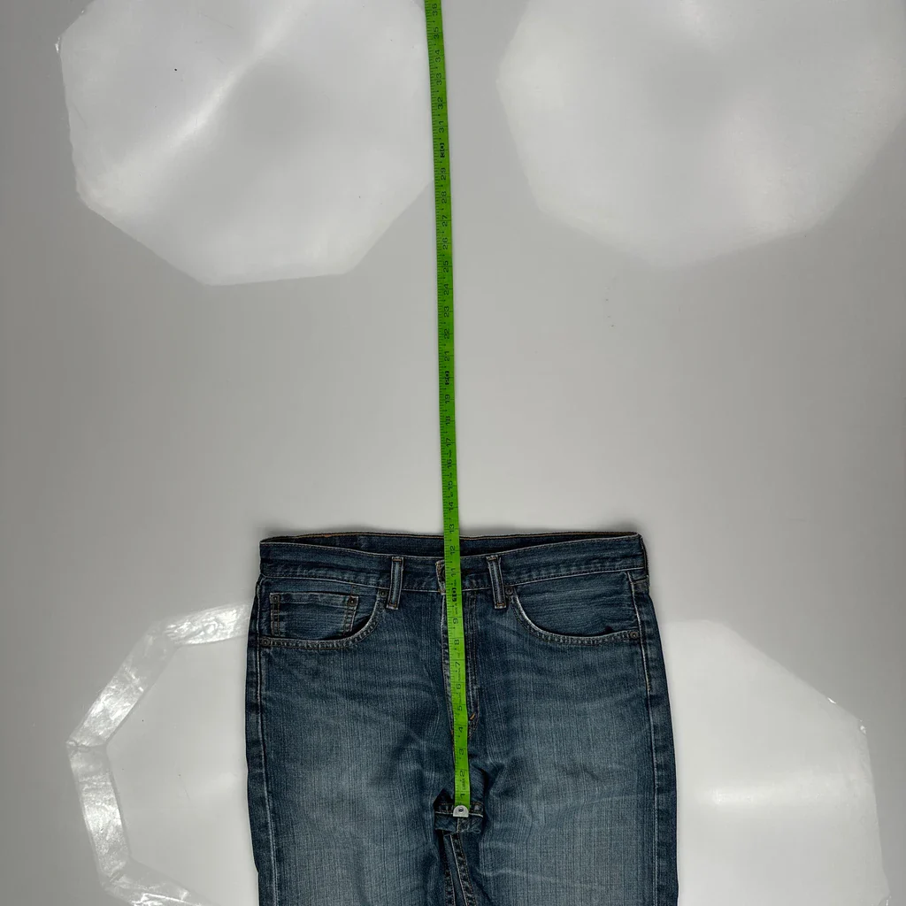 505 Levis Jeans - 34W 30L Blue Cotton - Image 4