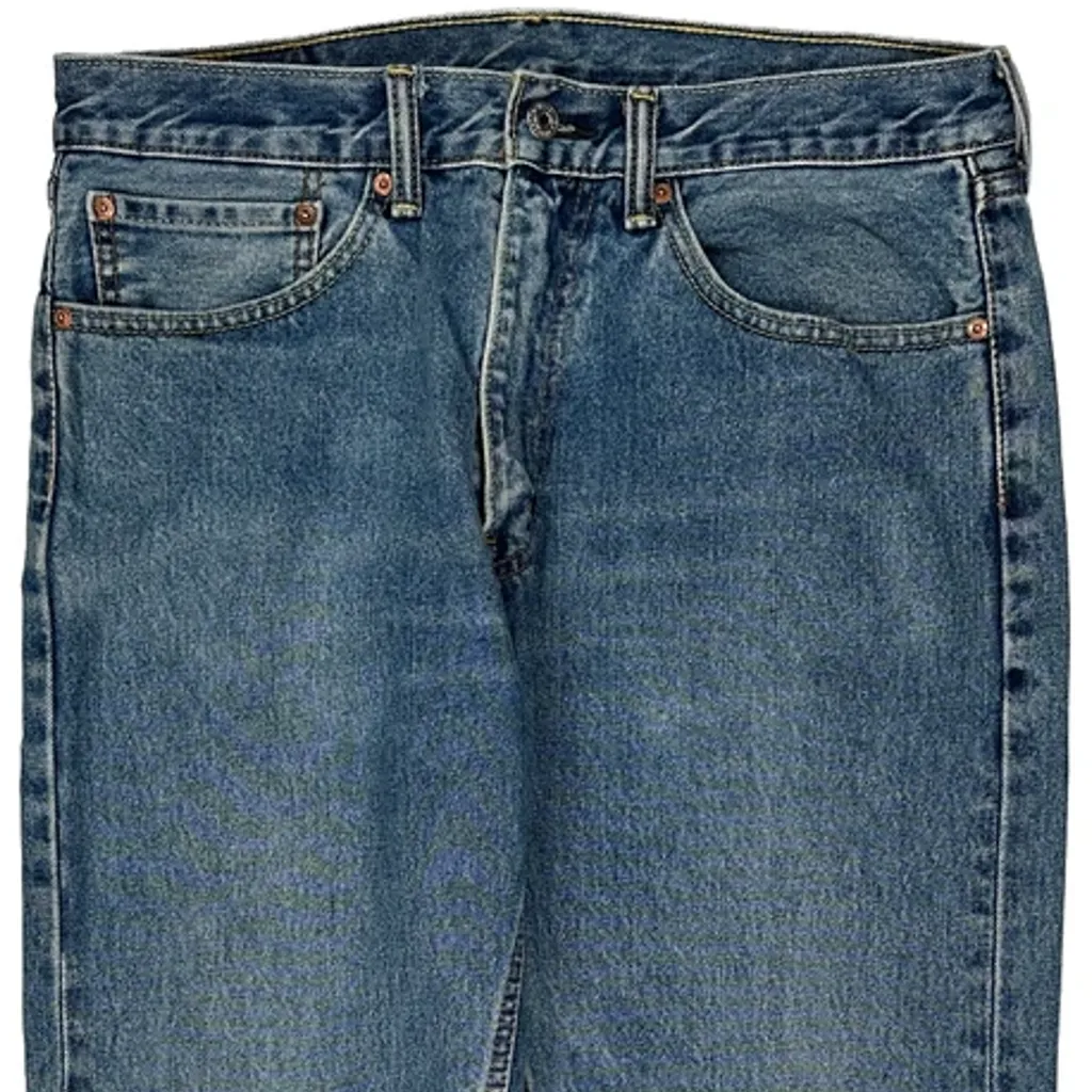 505 Levis Jeans - 34W 30L Blue Denim - Image 10