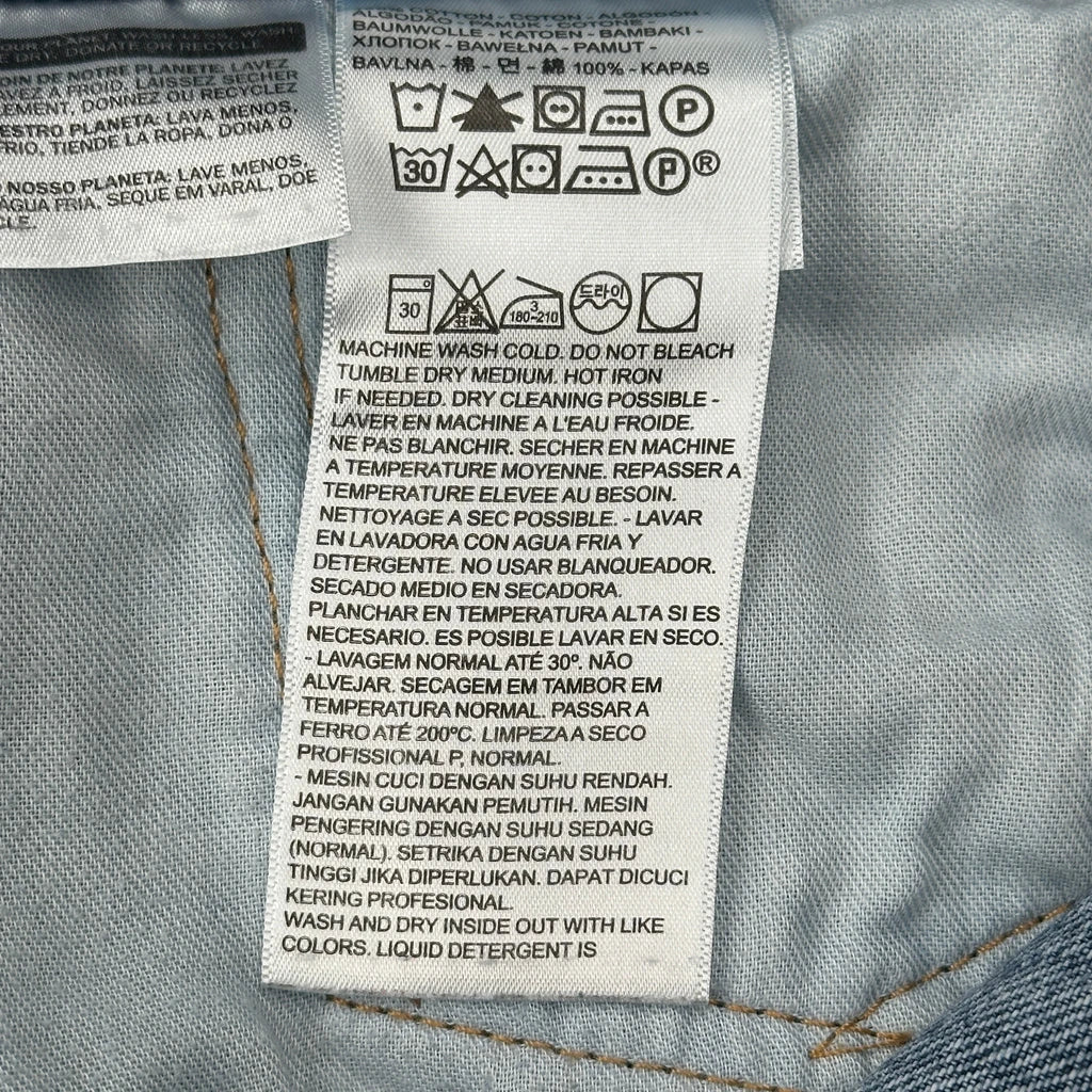 505 Levis Jeans - 34W 30L Blue Cotton - Image 6