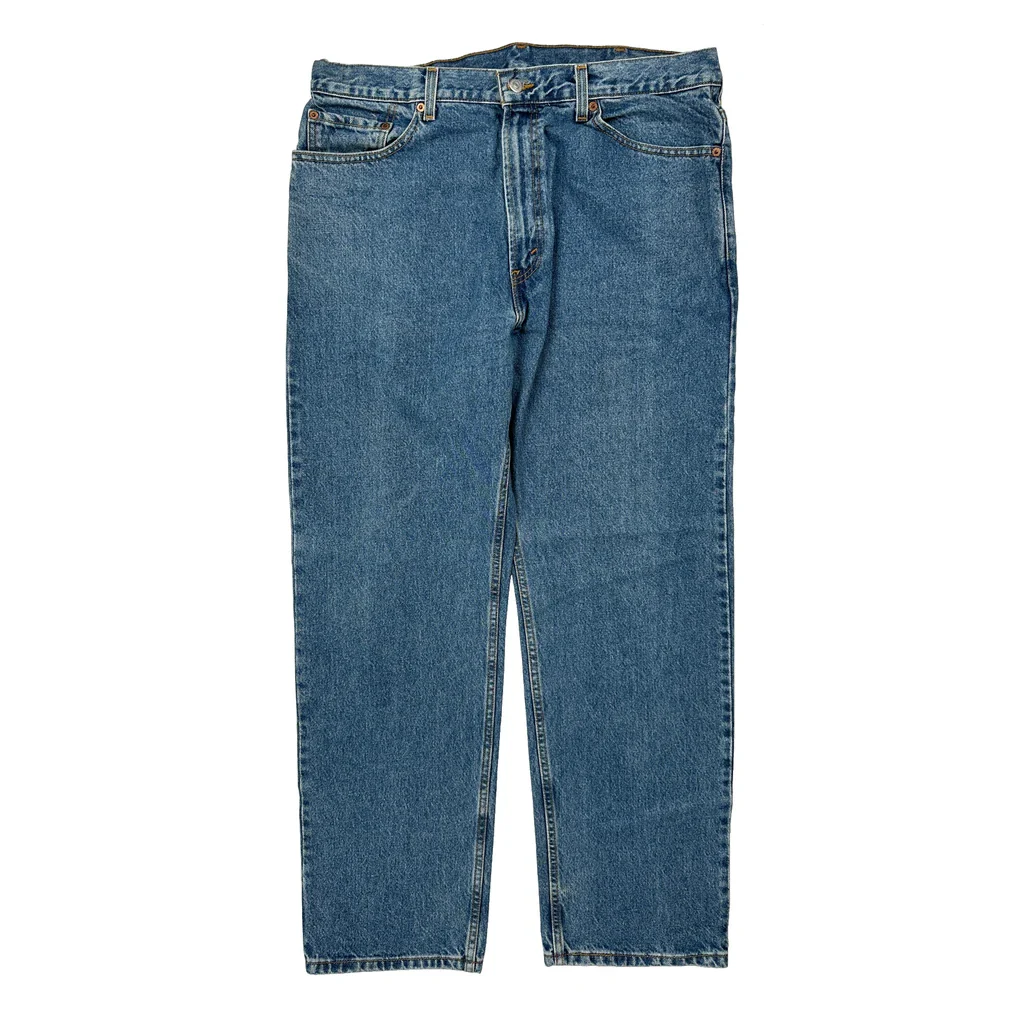 505 Levis Jeans - 36W 32L Blue Denim - Image 2