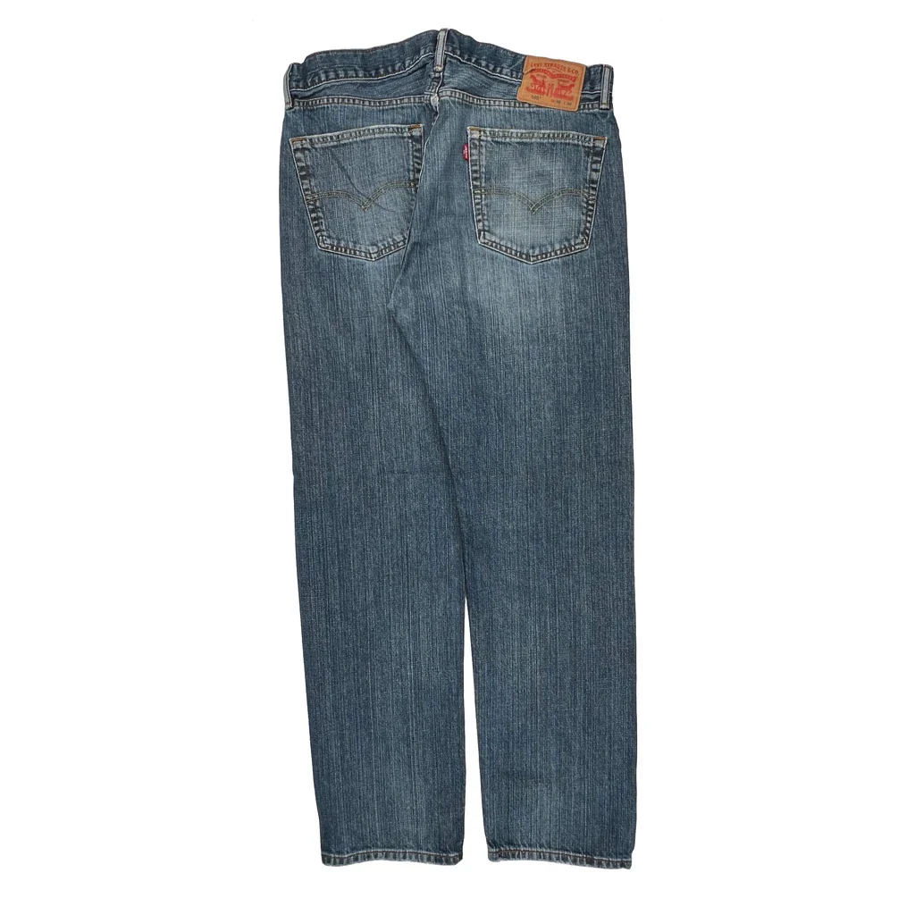 505 Levis Jeans - 36W 33L Blue Cotton