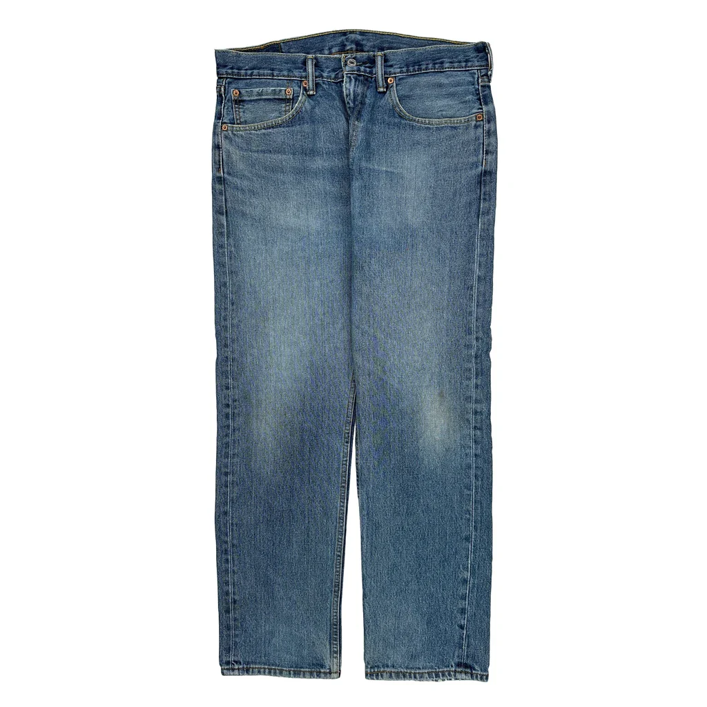 505 Levis Jeans - 36W 31L Blue Cotton - Image 2