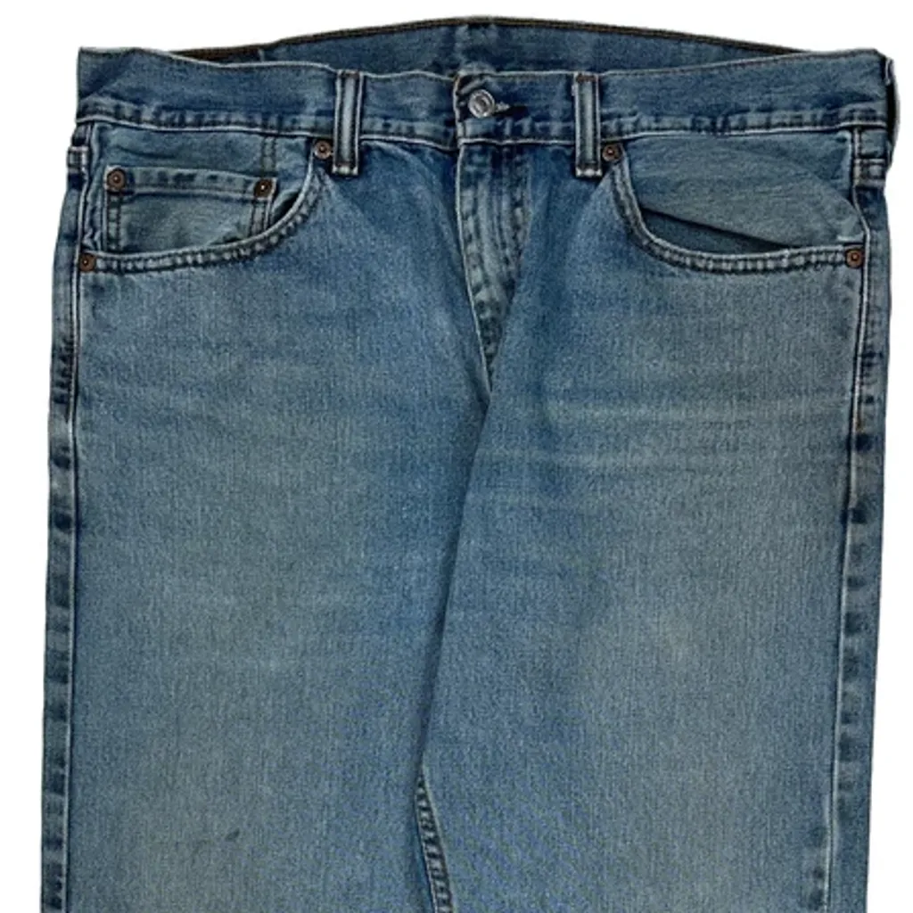 505 Levis Jeans - 36W 34L Blue Cotton - Image 10