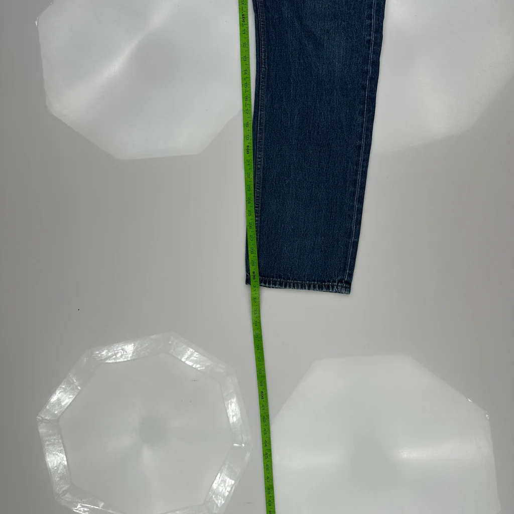 505 Levis Jeans - 36W 31L Blue Cotton - Image 5