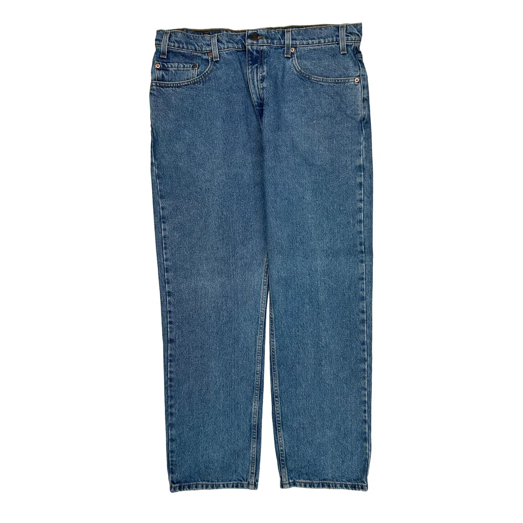 505 Levis Jeans - 36W 31L Blue Denim - Image 2