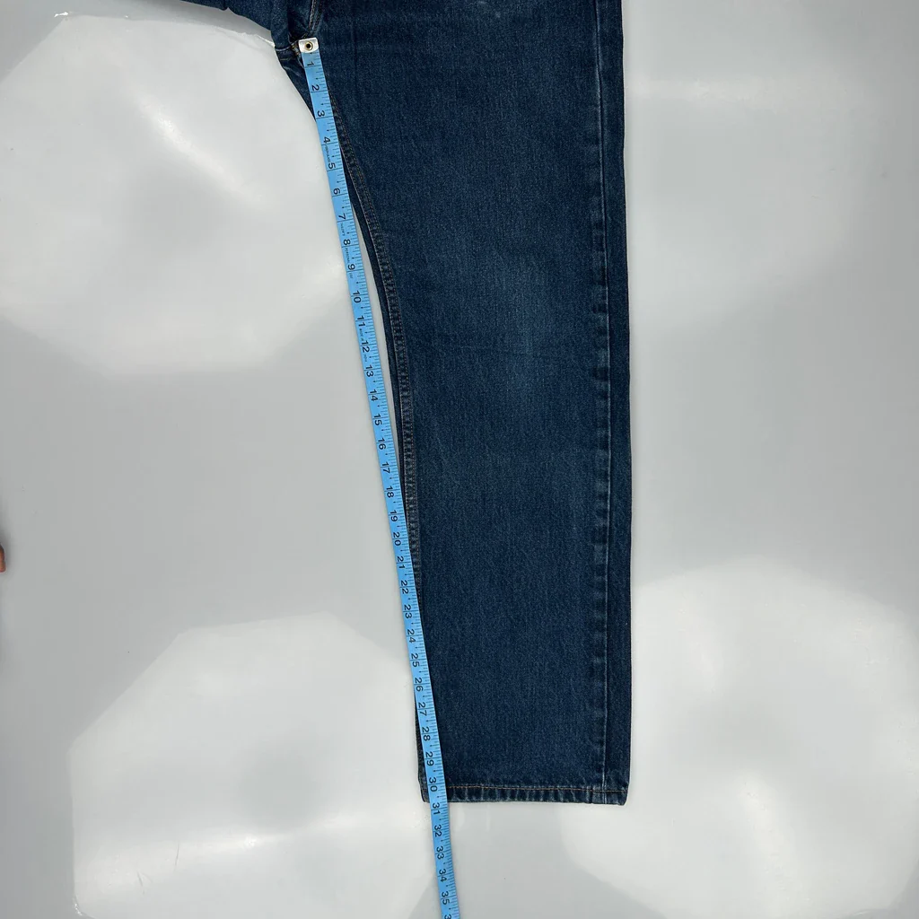505 Levis Jeans - 36W 32L Blue Cotton - Image 5
