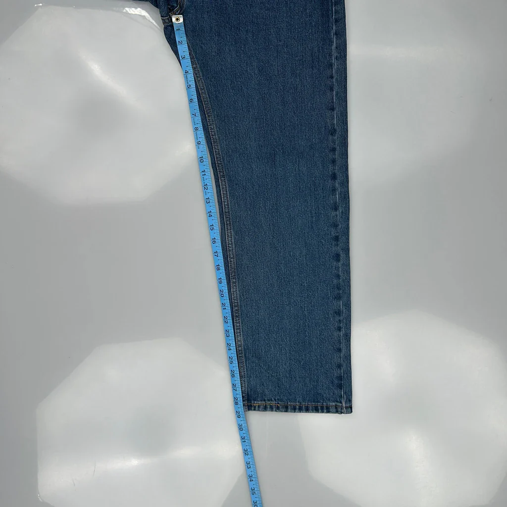 505 Levis Jeans - 36W 29L Blue Cotton - Image 5